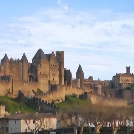 Appartement Charmant A Carcassonne Avec Terrasse Exterior foto